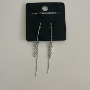 Silver Chain Earrings